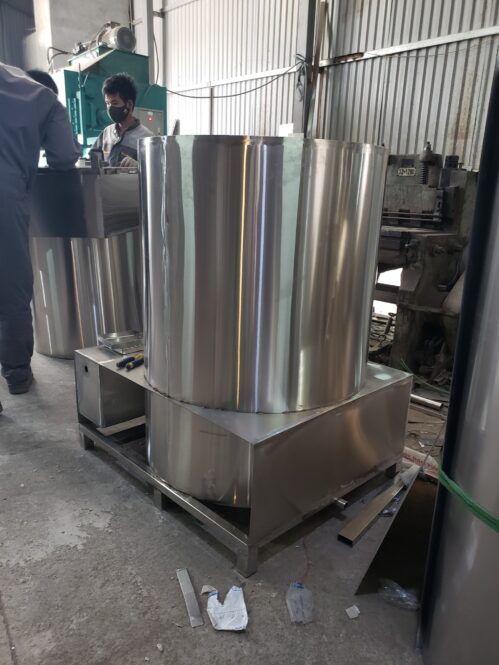 nồi hấp khăn inox 350 lít