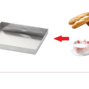 khay inox 35x50 cm