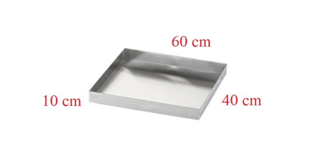 khay inox 40x60 cm