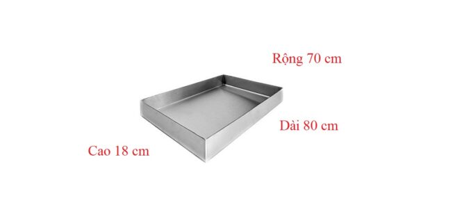 khay inox chống tràn nước điều hòa