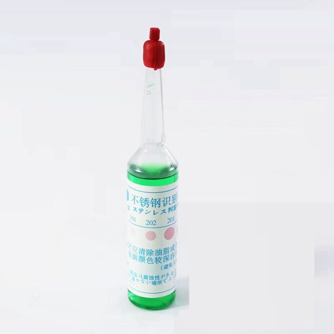 dung dịch phân biệt inox 201 và inox 304
