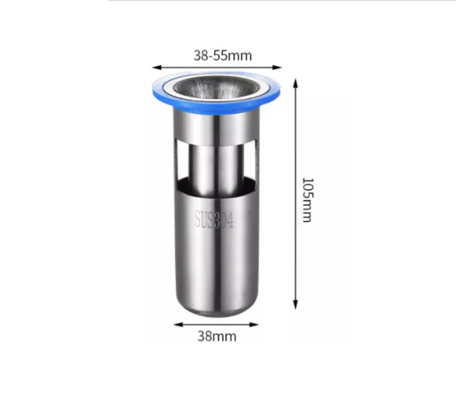 phễu thoát sàn 2 lớpn inox