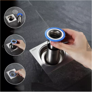 phễu thoát sàn 2 lớp inox