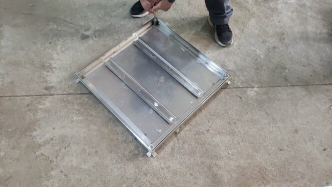bán nắp bể nước ngầm inox 4 khóa ở hải phòng