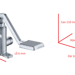 Vòi nước đạp chân áp lực cao