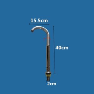 vòi chéo không van khóa nước inox 304