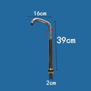 vòi chéo không van khóa nước inox 304
