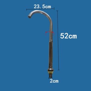 vòi chéo không van khóa nước inox 304