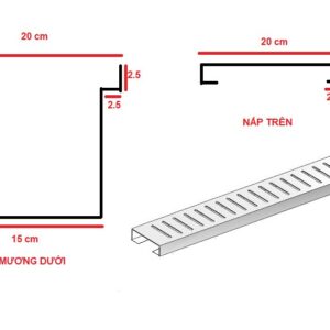 Vỉ thoát sàn inox