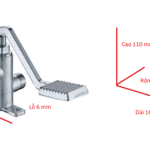 Vòi nước đạp chân áp lực cao