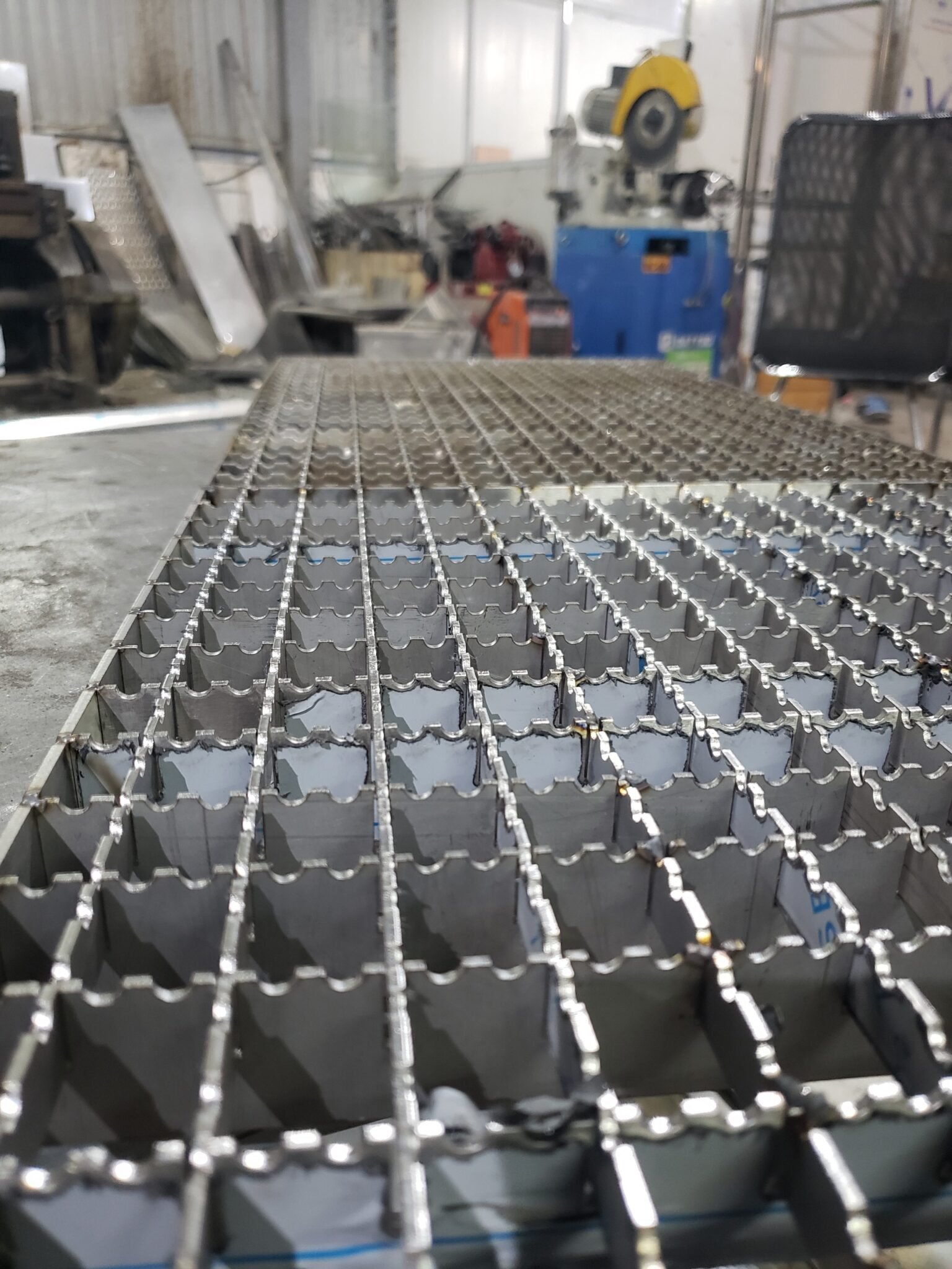 Grating Inox 304 Chia sẻ bản vẽ chi tiết sàn grating inox kích thước 390*350 mm