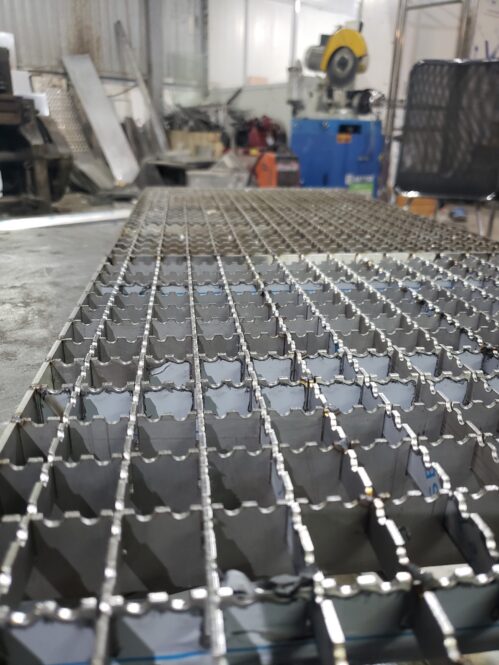 sàn grating inox