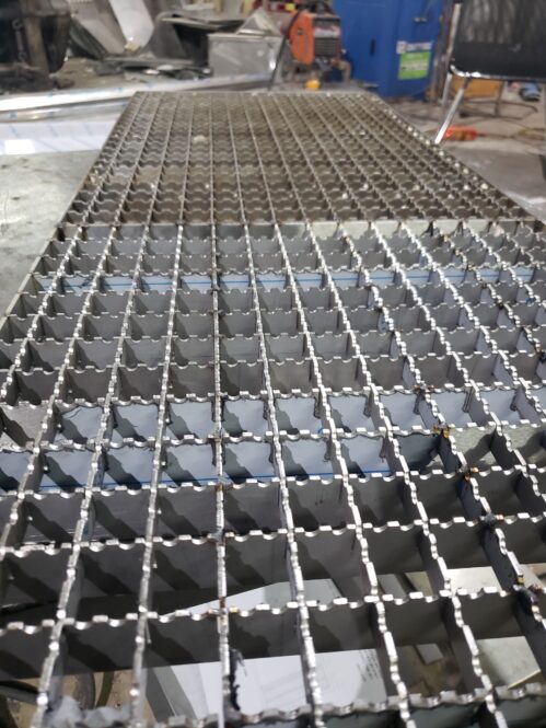 sàn grating inox