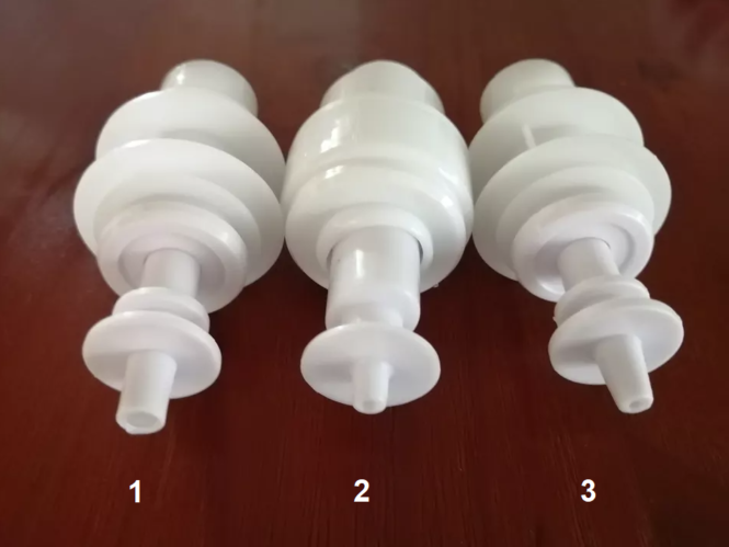 3 loại đầu phun của bình xà phòng tự động