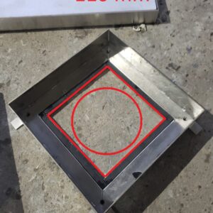 nắp chờ hút bể phốt cho ống 110 mm