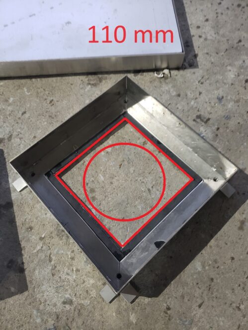 nắp chờ hút bể phốt cho ống 110 mm