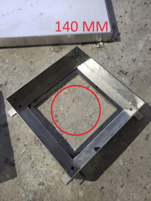 nắp chờ hút bể phốt ống 140 mm