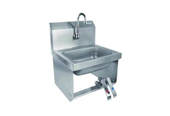 Chậu rửa sử dụng van nước nhấn gối F-903A