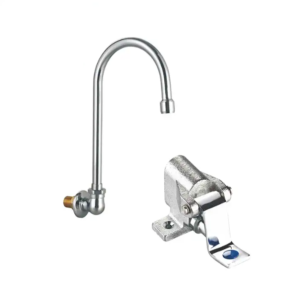 Vòi nước cổ ngỗng gắn tường không van khóa