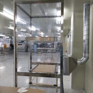 buồng xịt bụi sản phẩm