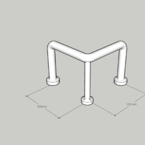 Phân Làn inox - Bumper