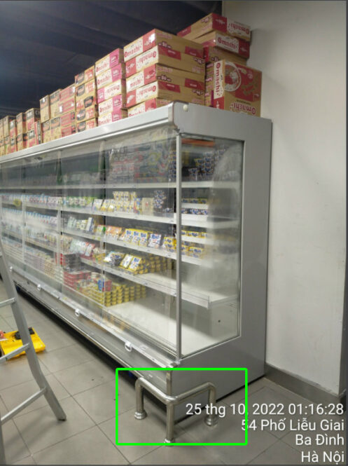lan can phân làn inox cố định