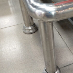 lan can phân làn inox cố định