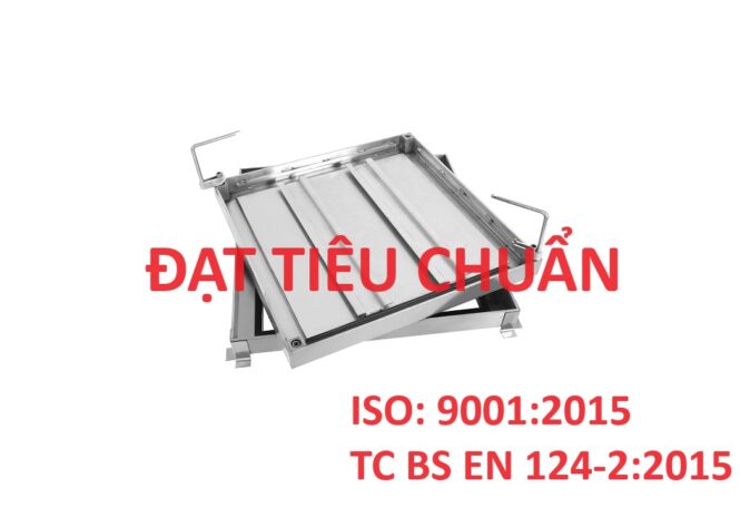 nắp bể nước inox đạt tiêu chuẩn
