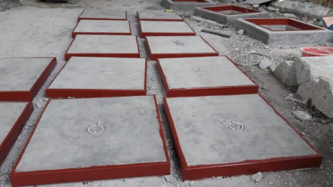 nắp bể xử lý nước thải