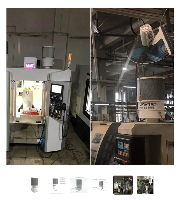 máy hút hơi dầu 