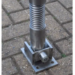 trụ chắn inox có thể gập xuống được