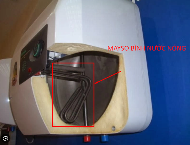 vị trí mayso bình nước nóng