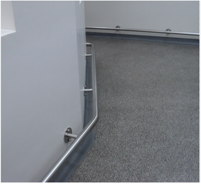 trụ chắn inox tầng hầm chung cư tttm