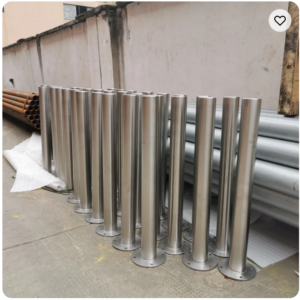 trụ chắn inox cố định cao 1 mét