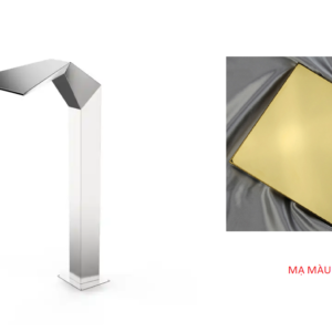 trụ phun nước hồ bơi inox