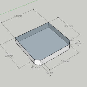 khay inox hứng nước cho bình nước uống nóng lạnh
