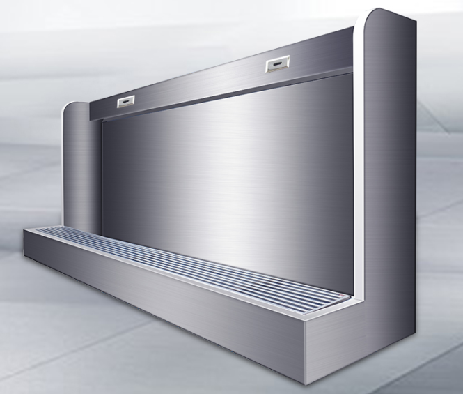 máng tiểu inox