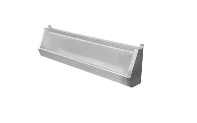 máng tiểu inox dài 2000 mm