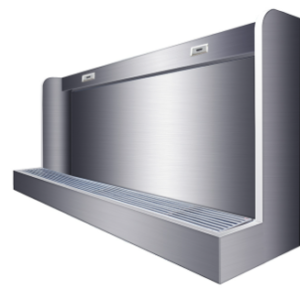 máng tiểu inox