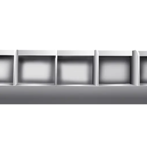 máng tiểu inox nhiều ngăn