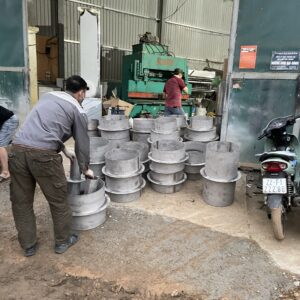 ống chờ xuyên sàn đường kính 400 mm