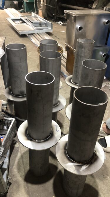ống chờ xuyên sàn inox đường kính 200 mm