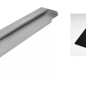 thác nước bể bơi inox
