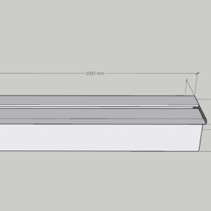 thác nước bể bơi inox
