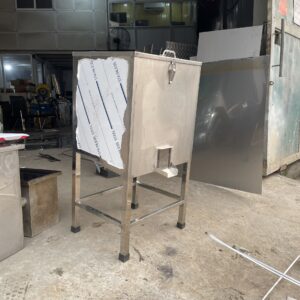 Thùng chứa 50 kg gạo bằng inox