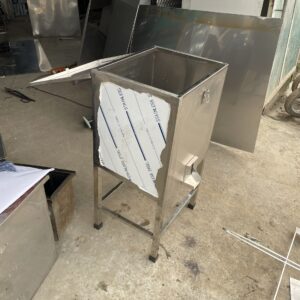 thùng chứa gạo công nghiệp bằng inox