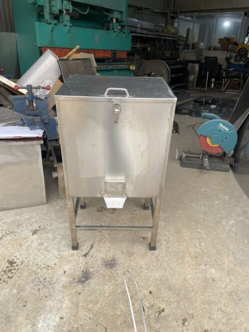 thùng chứa gạo công nghiệp bằng inox