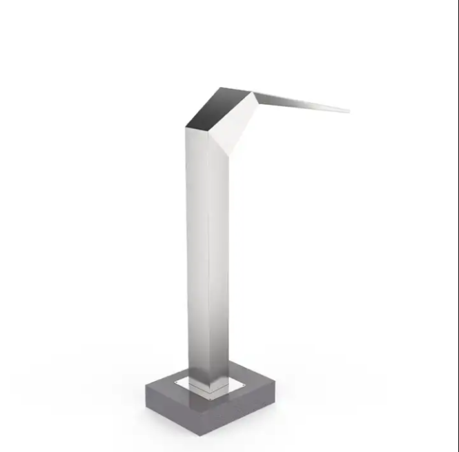 trụ phun nước hồ bơi inox