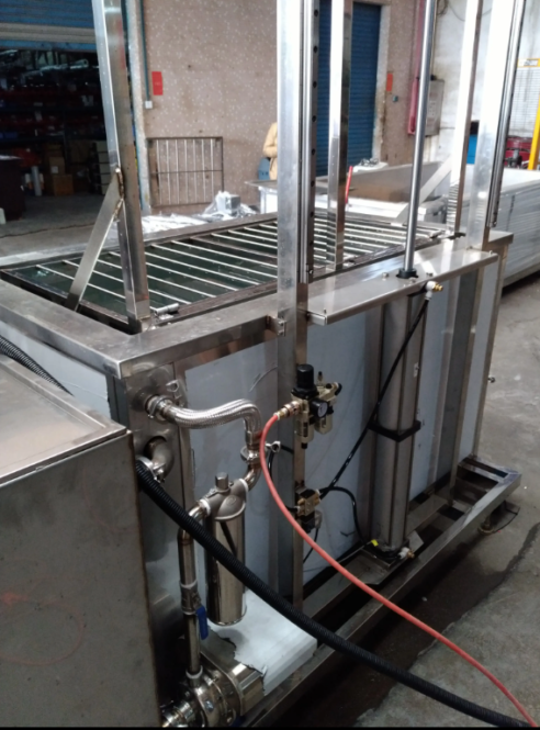 Chậu rửa động cơ tự động nâng hạ bằng công nghệ siêu âm