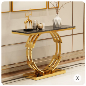 bàn console - bàn trang trí inox decor